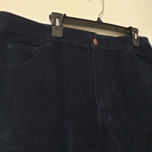Chubbies Men's Large Corduroy Navy Blue Shorts